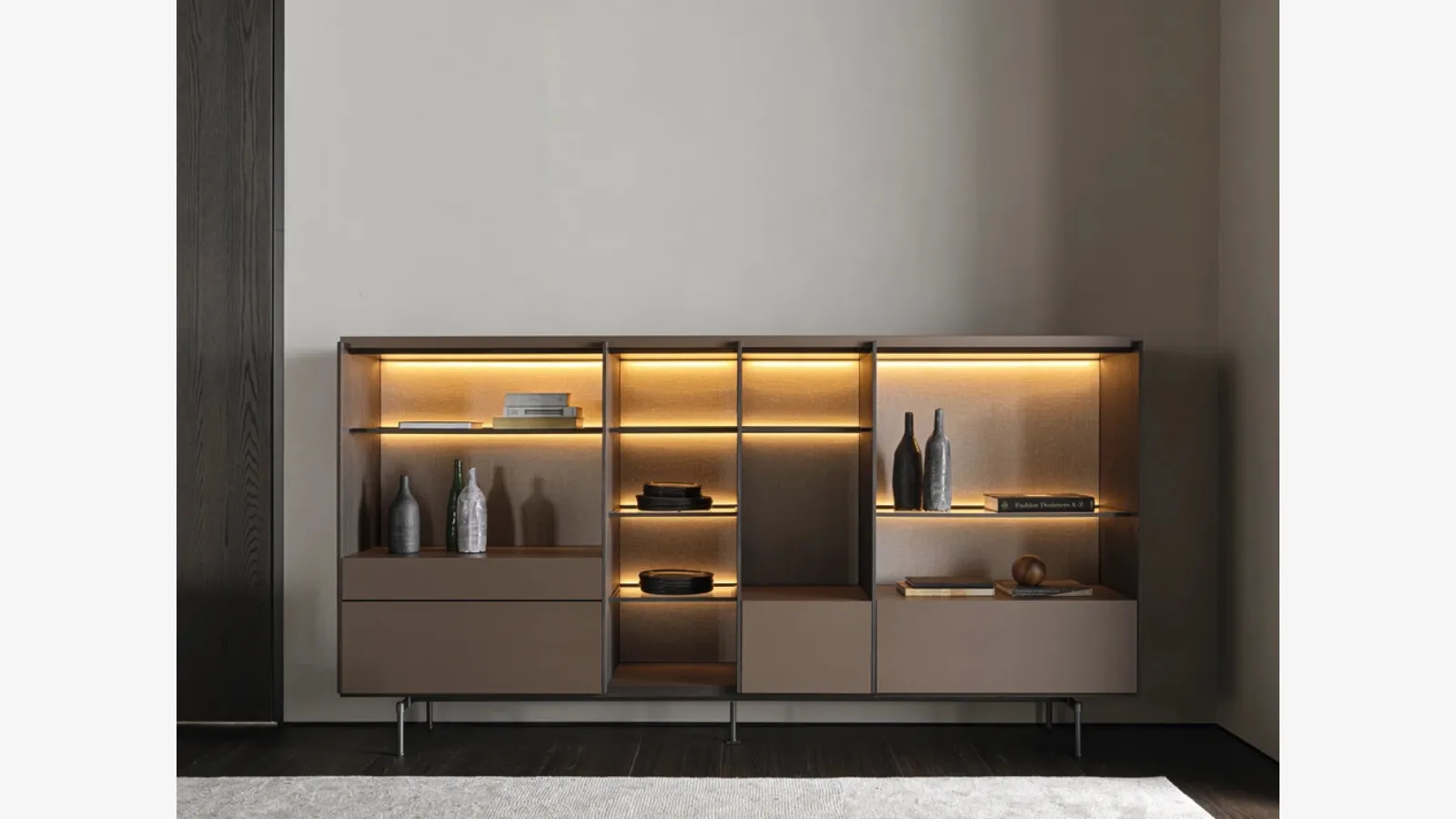 Libreria Logos Set 01 di Molteni & C