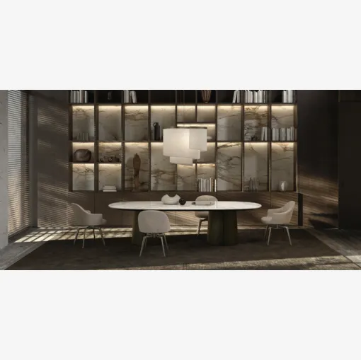 Molteni & C Atelia döşemeli sandalye
