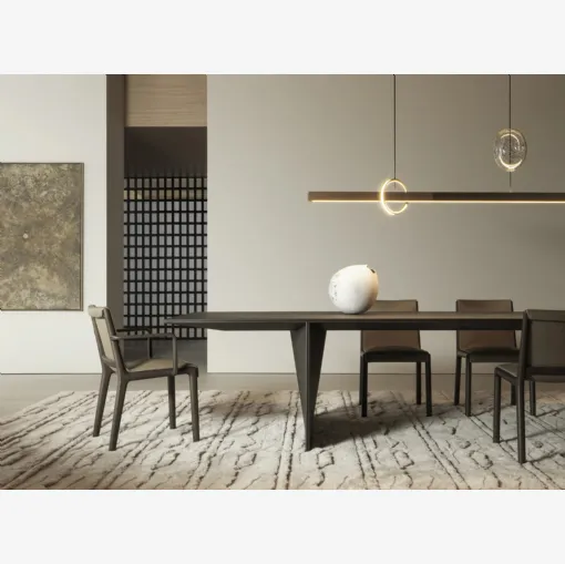 Molteni & C Janet deri sandalye