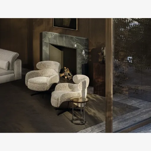 Molteni & C Leonard döşemeli koltuk