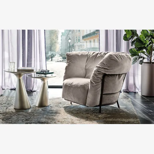 Cattelan Italia'nın kumaş Margaret koltuğu