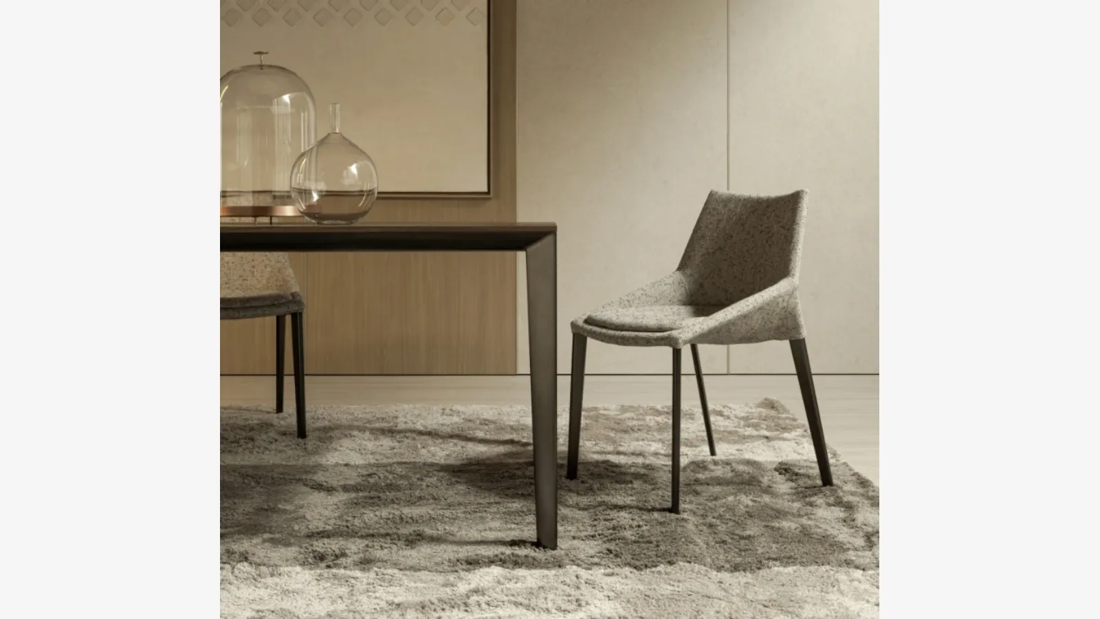 Molteni & C Outline kumaş sandalye