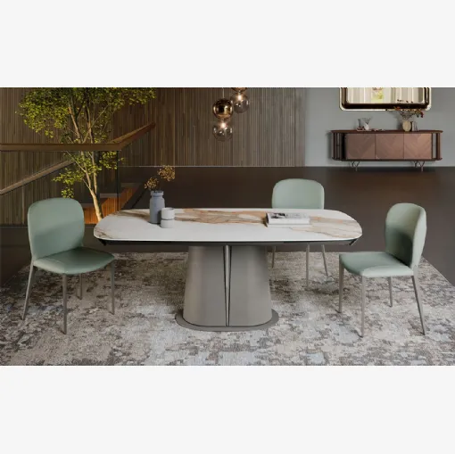 Cattelan Italia Gotham Keramik Drive uzatılabilir masa
