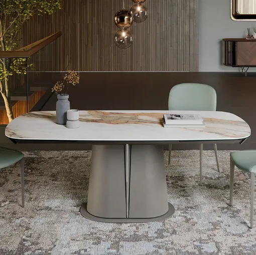 Cattelan Italia Gotham Keramik Drive uzatılabilir masa