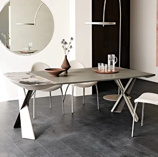 Cattelan Italia Terminal Keramik Drive Uzatılabilir Konsol Masası