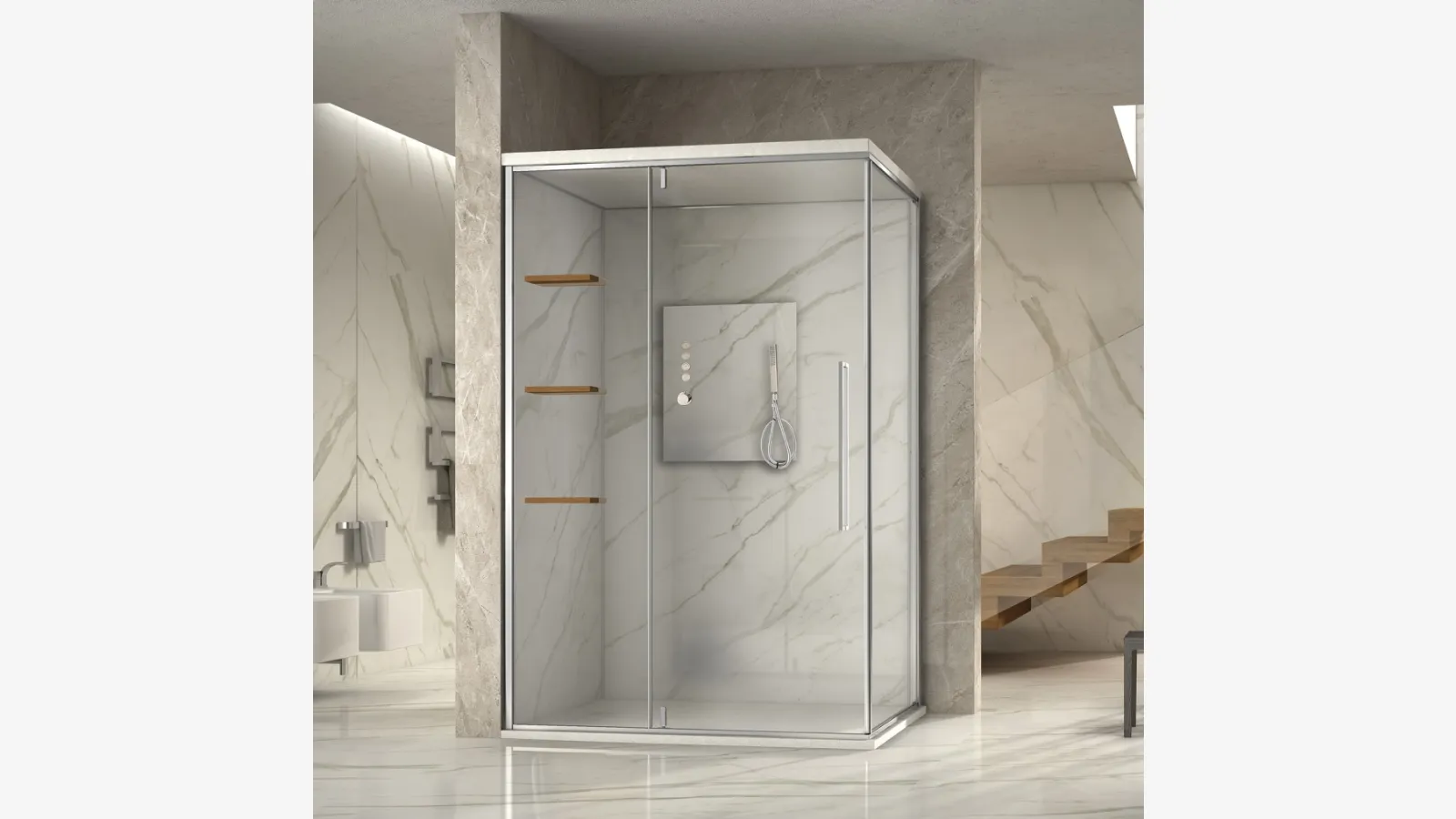 Hammam Zen Nude Shower, Megius tarafından