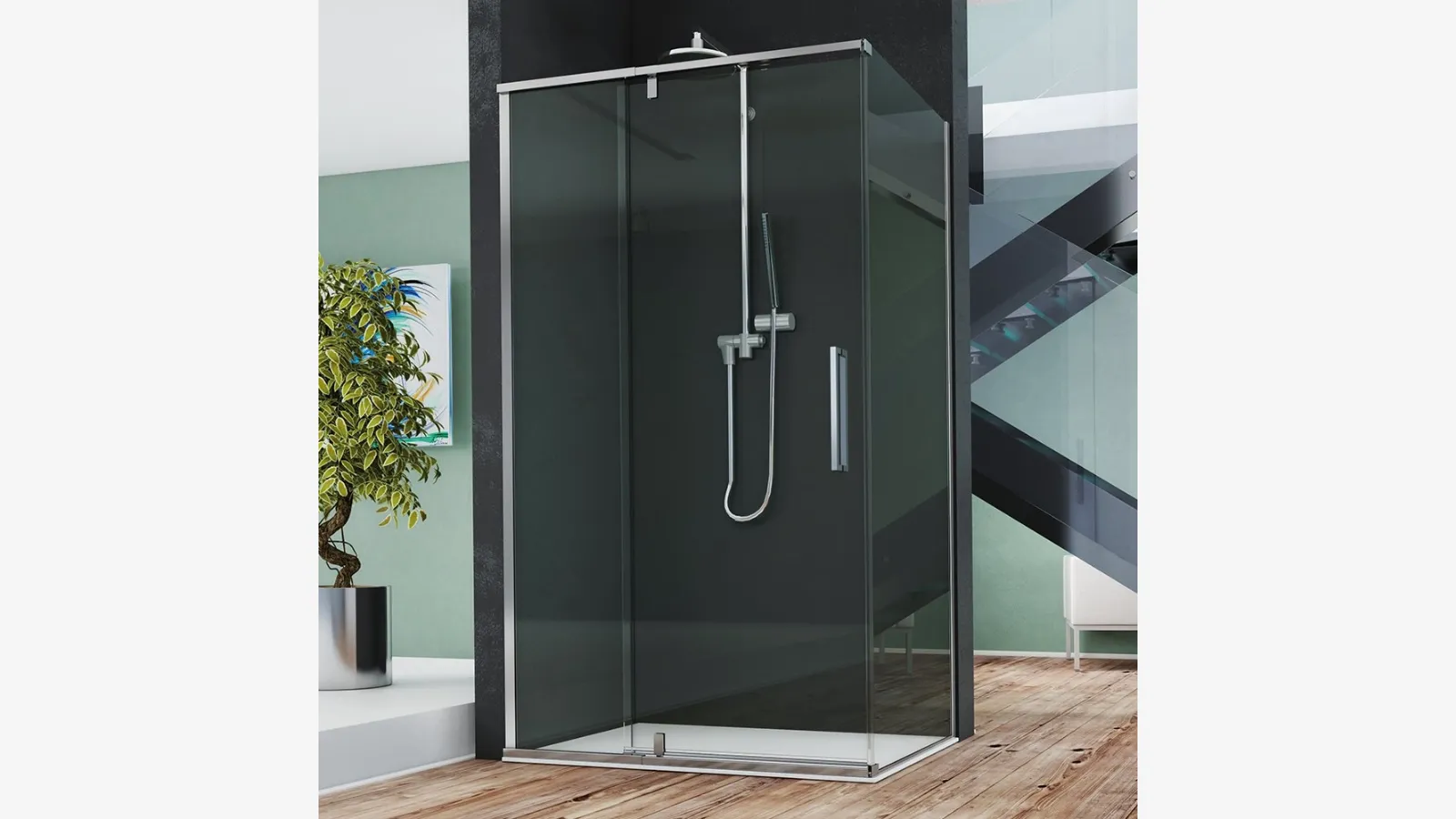 Megius markasının Lotus duş kab