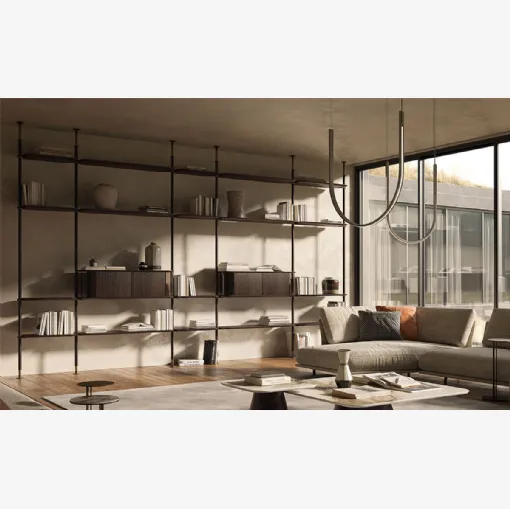 Cattelan Italia'nın modüler Liman kitaplığı.