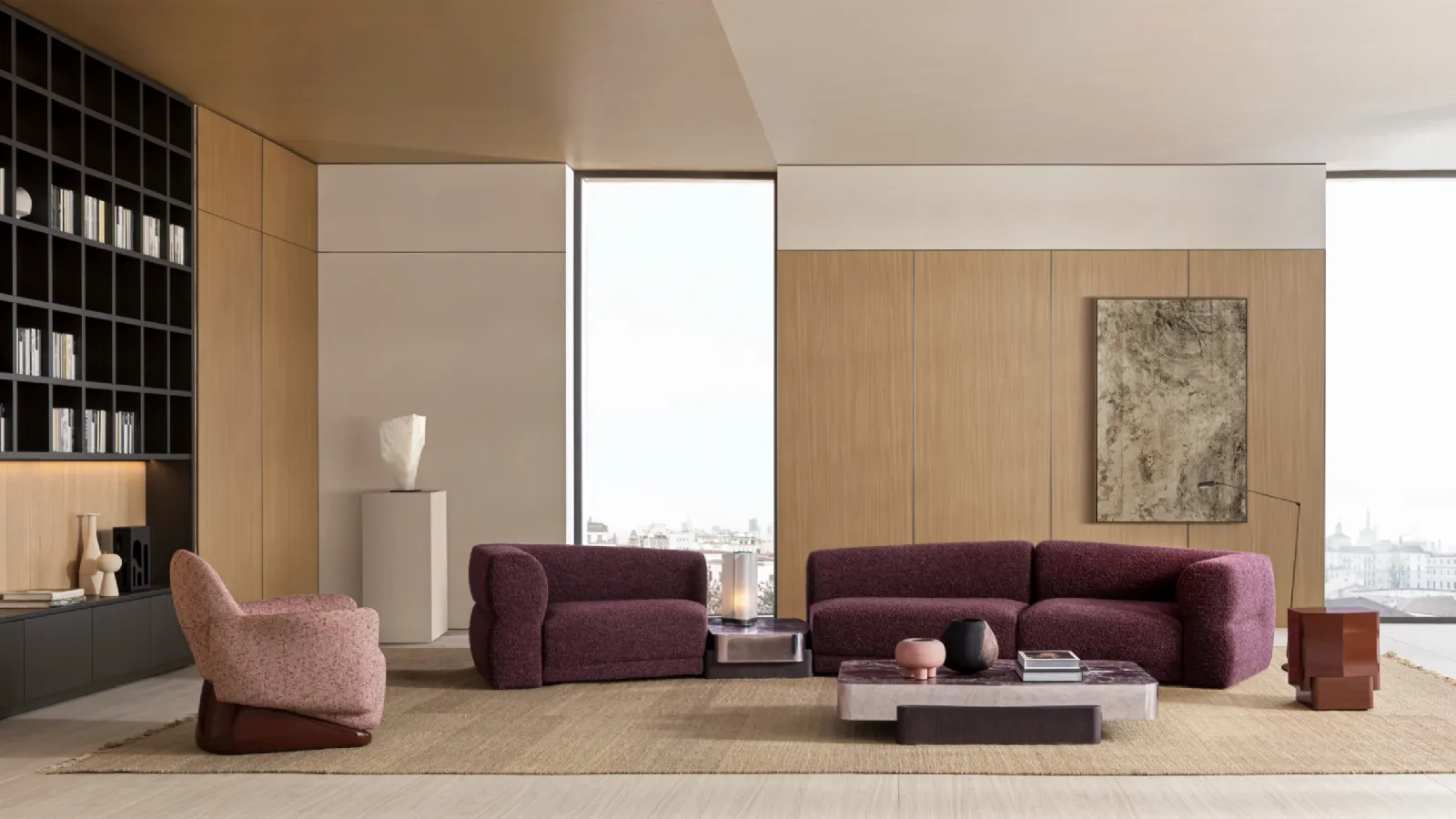 Molteni & C'nin kumaştan yapı
