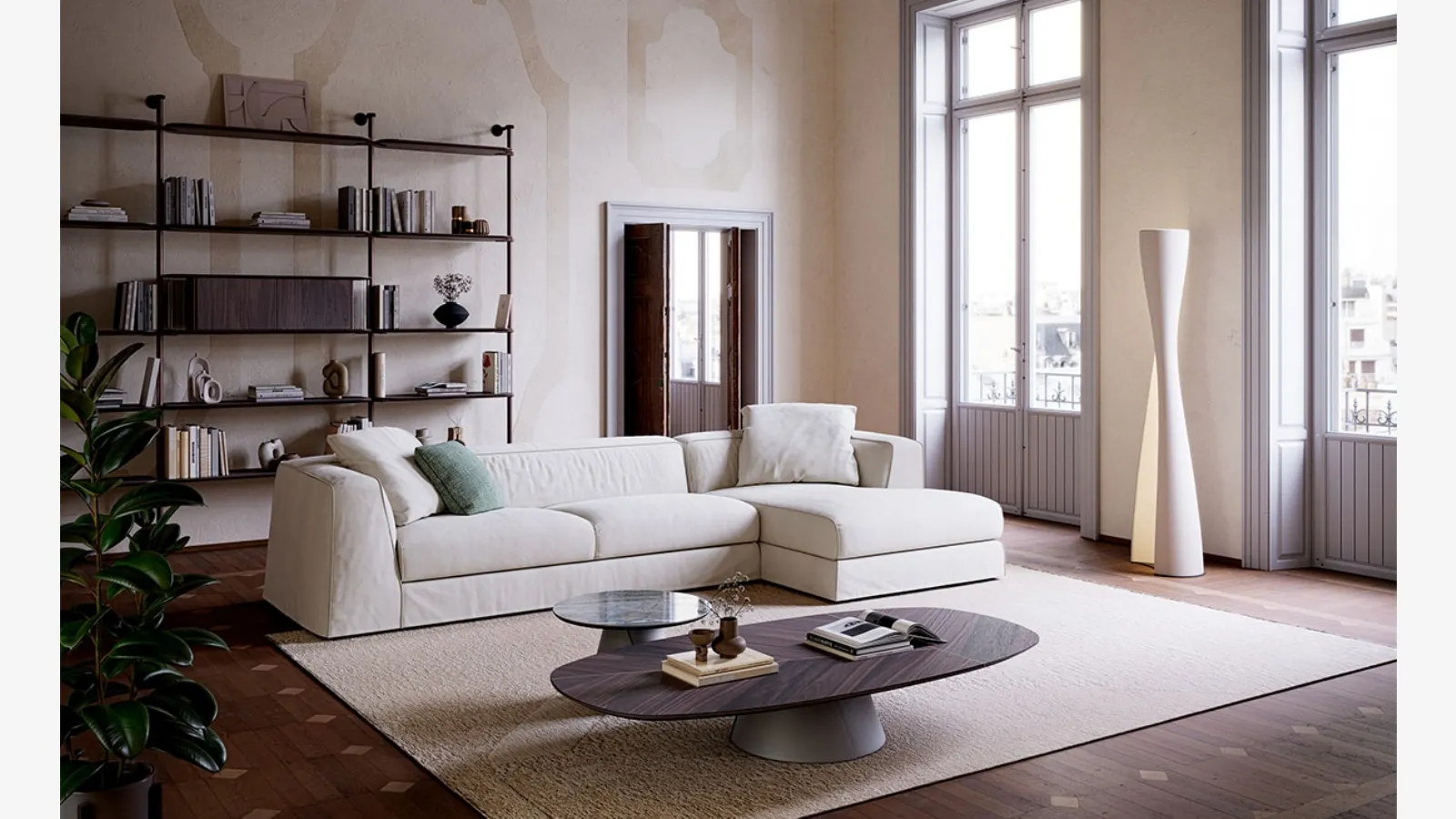 Cattelan Italia'nın Mykonos köşe kanepe