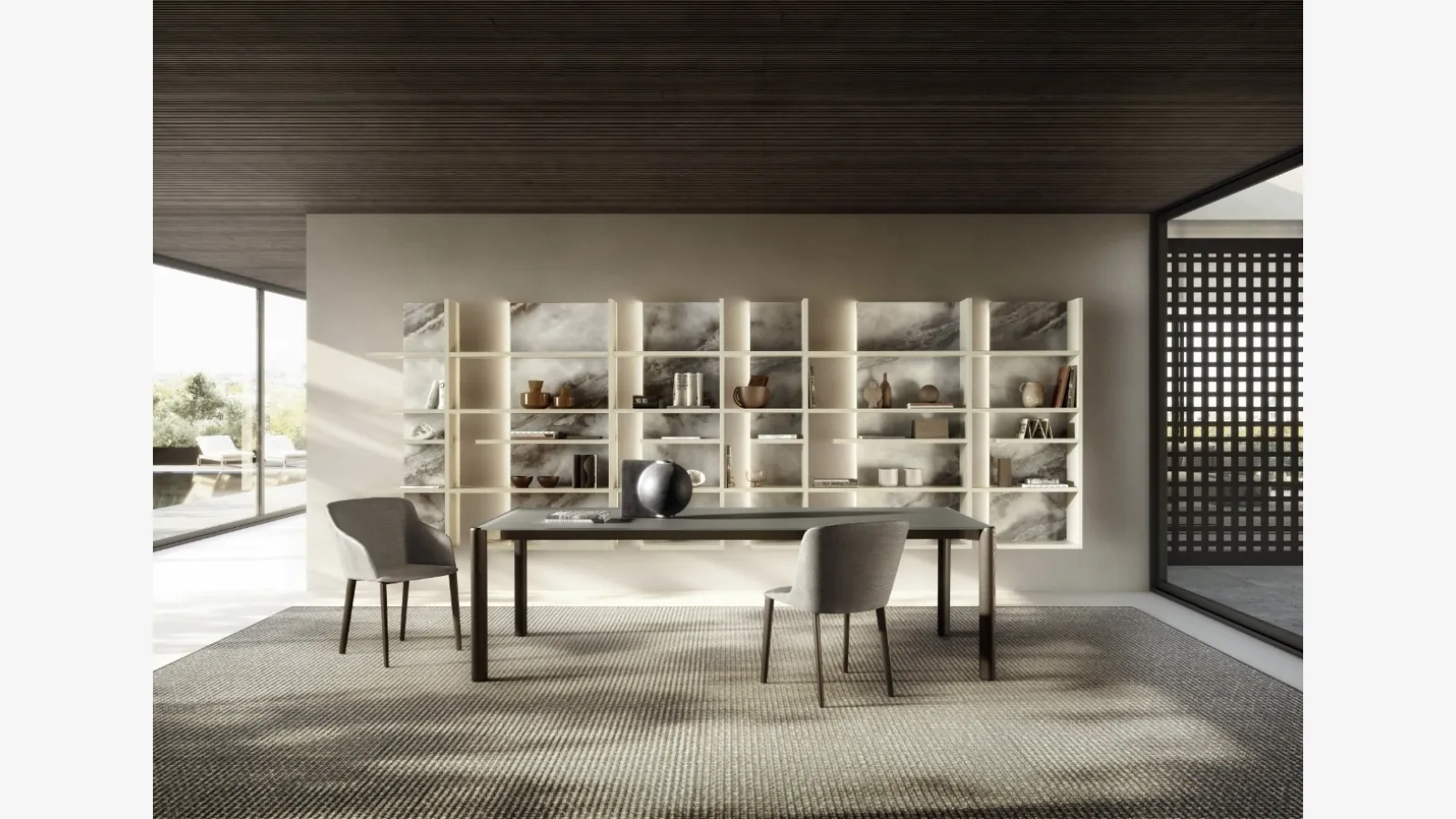 Camino di vetro Correr Slim 2762G di L