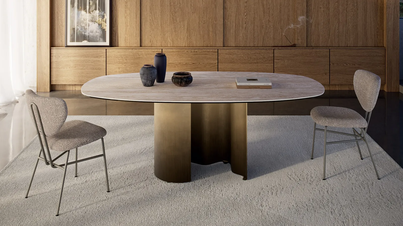 Cattelan Italia'nın Papelito Keramik masaı