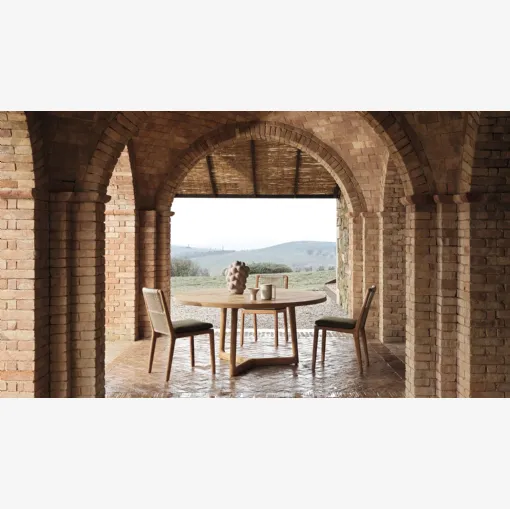 Molteni & C ahşap Cobea sandalye