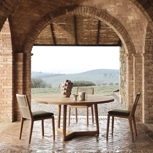 Molteni & C ahşap Cobea sandalye