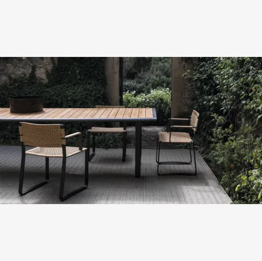 Molteni & C'nin polipropilen halatından yapılmış Green Point Sandalyesi