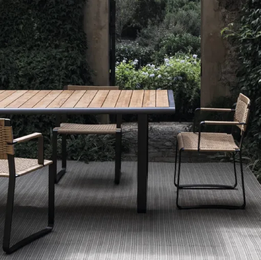 Molteni & C'nin polipropilen halatından yapılmış Green Point Sandalyesi