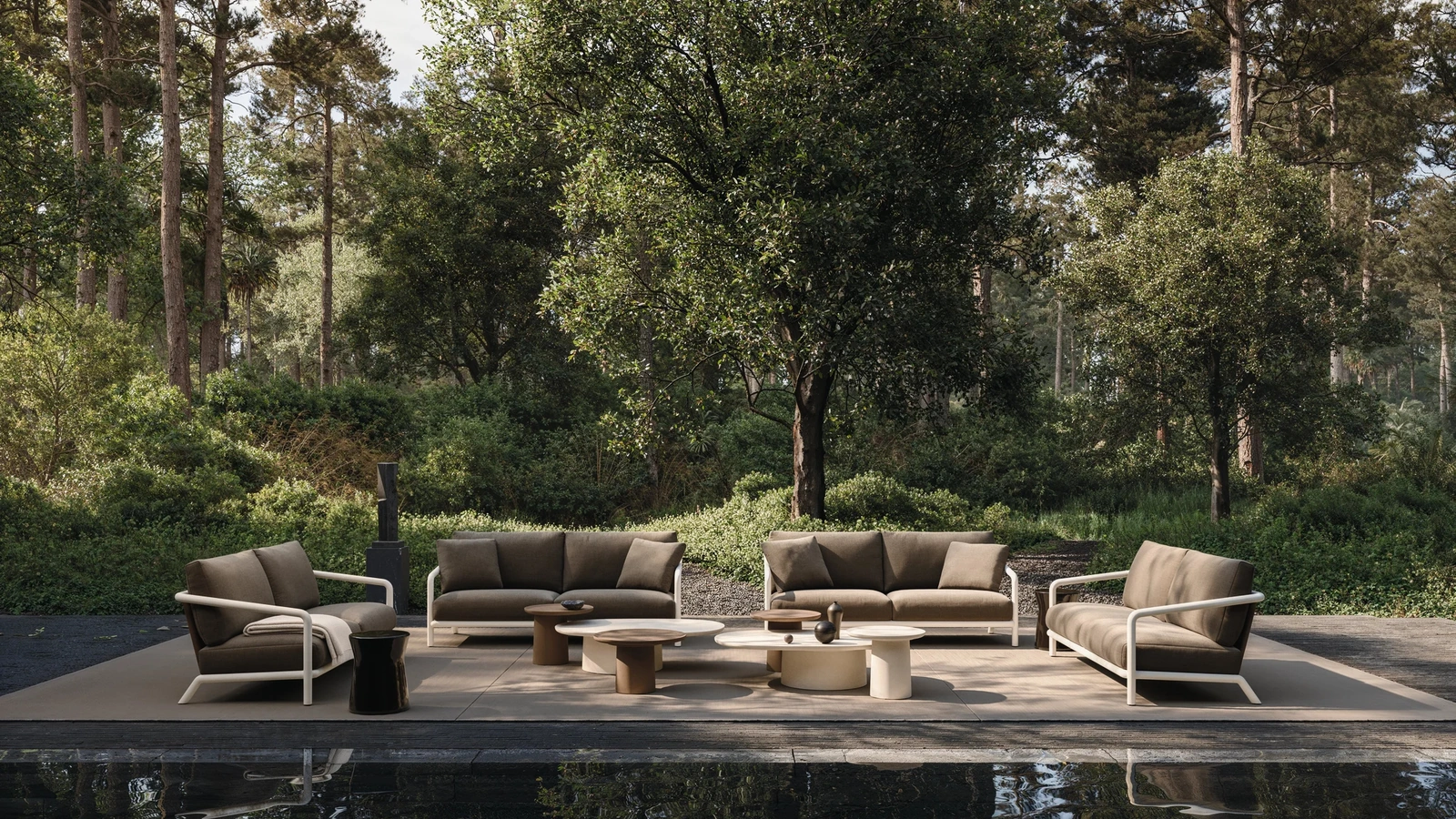 Molteni & C Louisa Sehpa Takımı