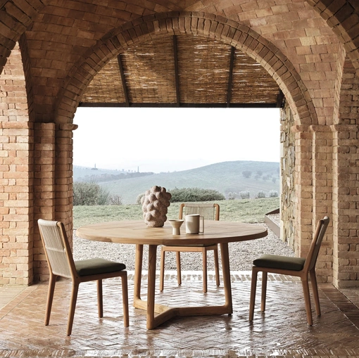Molteni & C ahşap Cobea sandalye